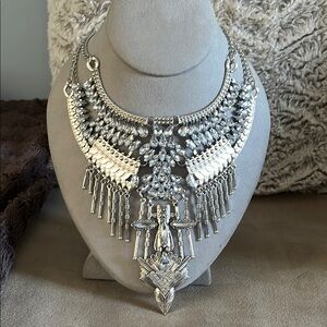 Silver Statement Necklace